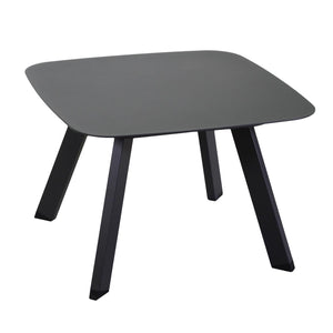 Set Salotto da Giardino 2 Poltrone e Tavolino in Alluminio Riverside Antracite