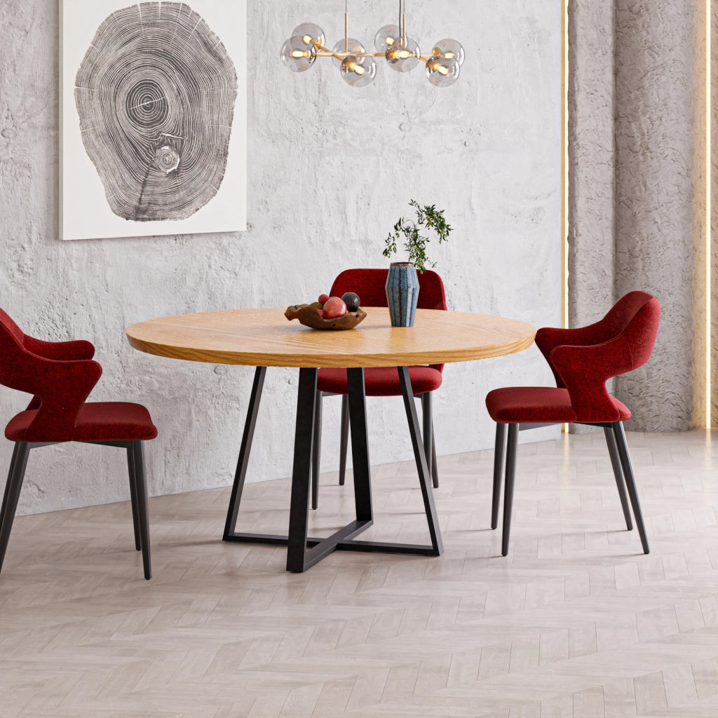 Gamba Centrale Kemijärvi per Mobili Fai da Te 72 x 80 x 80 cm Acciaio Nero [en.casa]