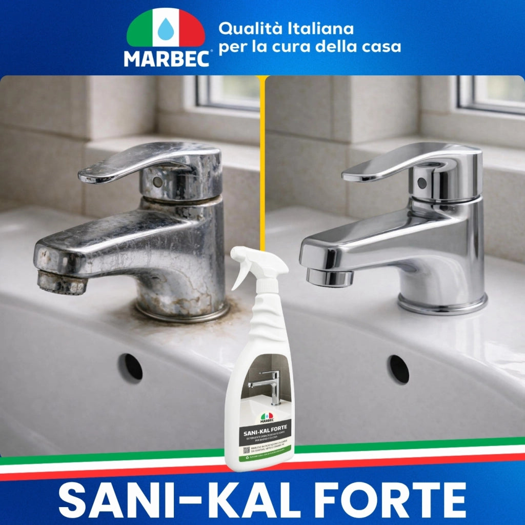 Detergente anticalcare forte bagno SANI-KAL FORTE - 5LT