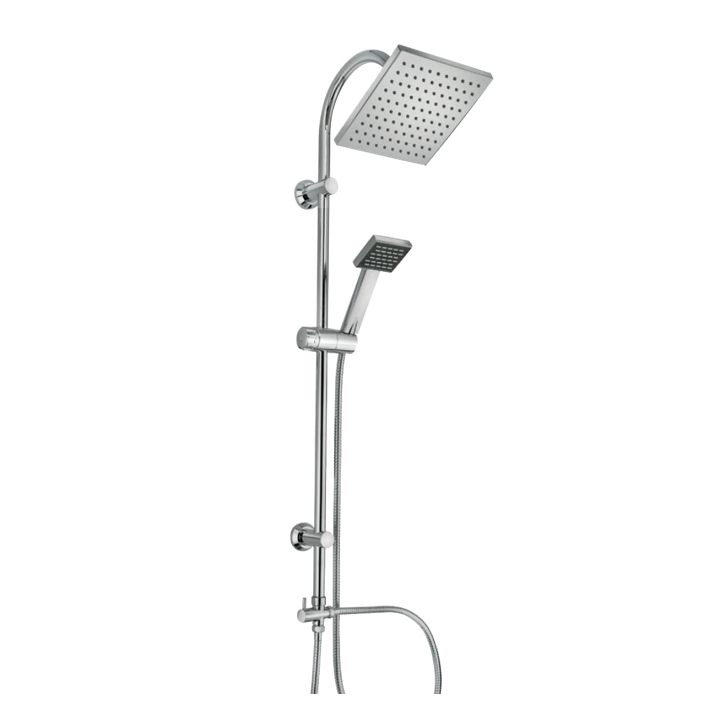 COLONNA DOCCIA QUADRA CROMO