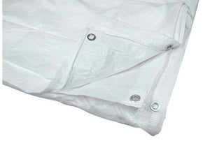 telo occhiellato multiuso in polietilene col. bianco mt. 5x6 cod:ferx.vit29358