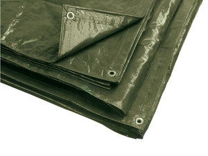 telo occhiellato multiuso in polietilene col. verde mt. 6x10 cod:ferx.vit27861