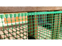 rete plastica quadranet x balconi maglia mm 5x5 rotolo mt50 h. cm100 verde cod:ferx.vit52060