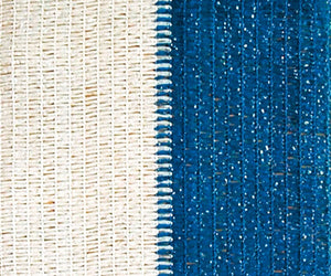 rete ombreggiante rotolo mt.100 col. bianco/azzurro h. cm. 200 cod:ferx.vit24306