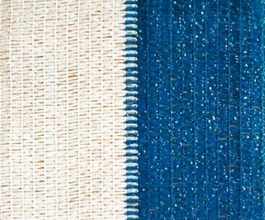 rete ombreggiante rotolo mt.100 col. bianco/azzurro h. cm. 200 cod:ferx.vit24306