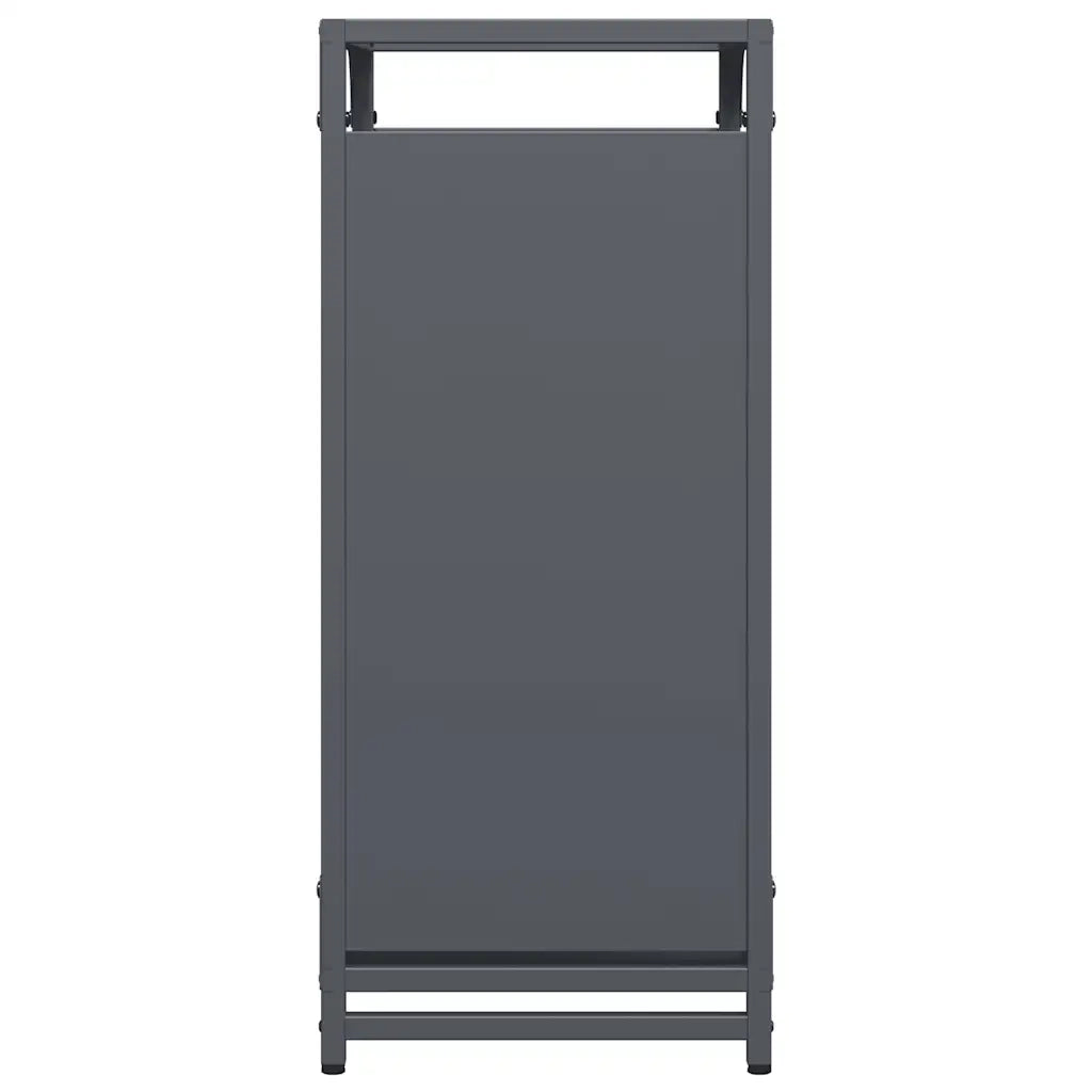 Rastrelliera per Legna da Ardere Antracite 44x28x65 cm CFW2690448