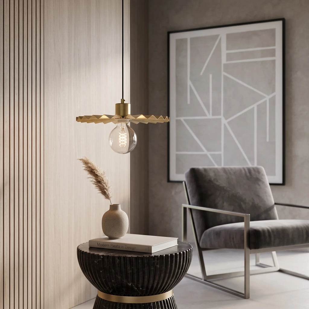 Lampada Da Soffitto App1354 Old Gold 30 Cm
