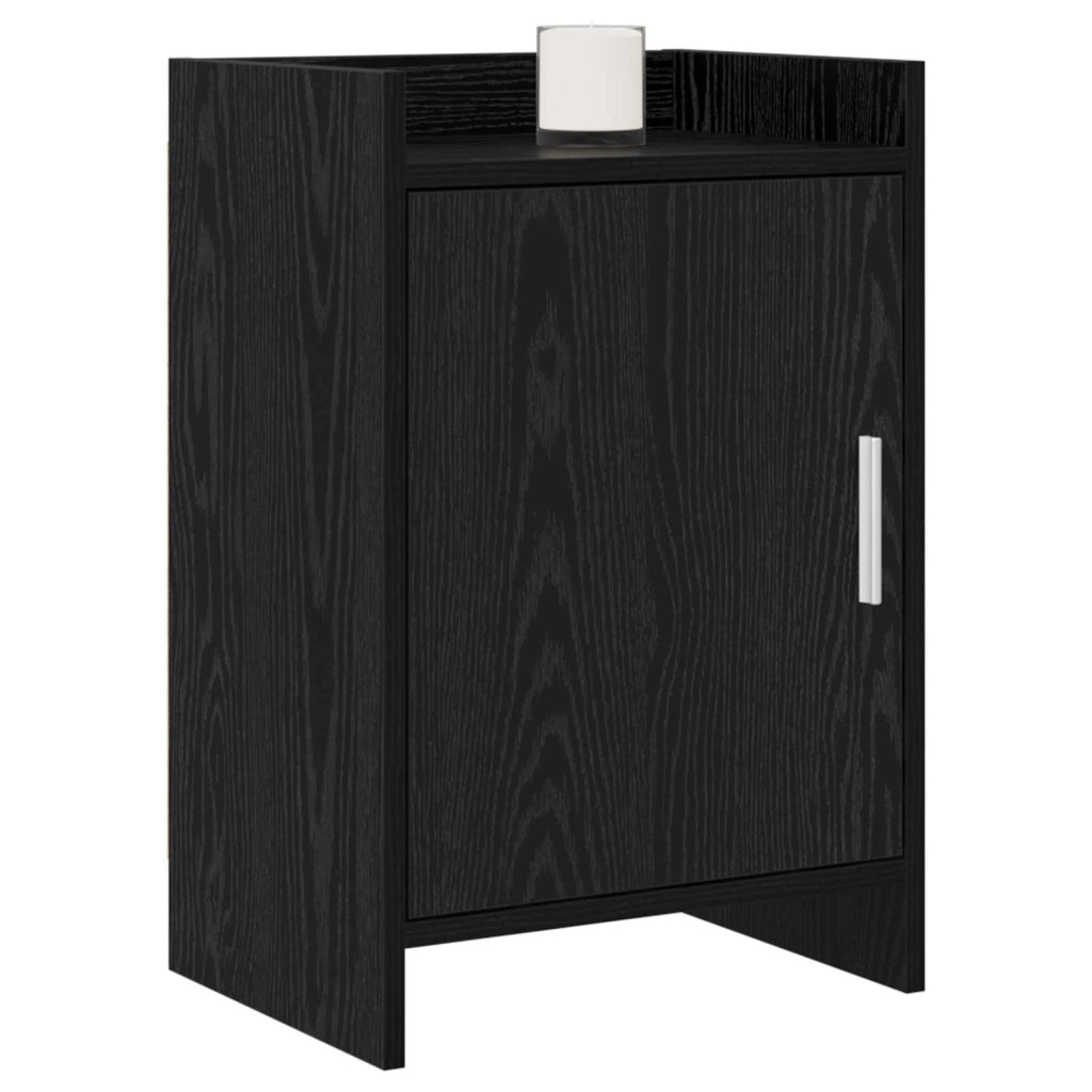 Comodini 2 pcs Rovere Nero 40 x 30 x 60 cm Legno ingegnerizzato 8011014