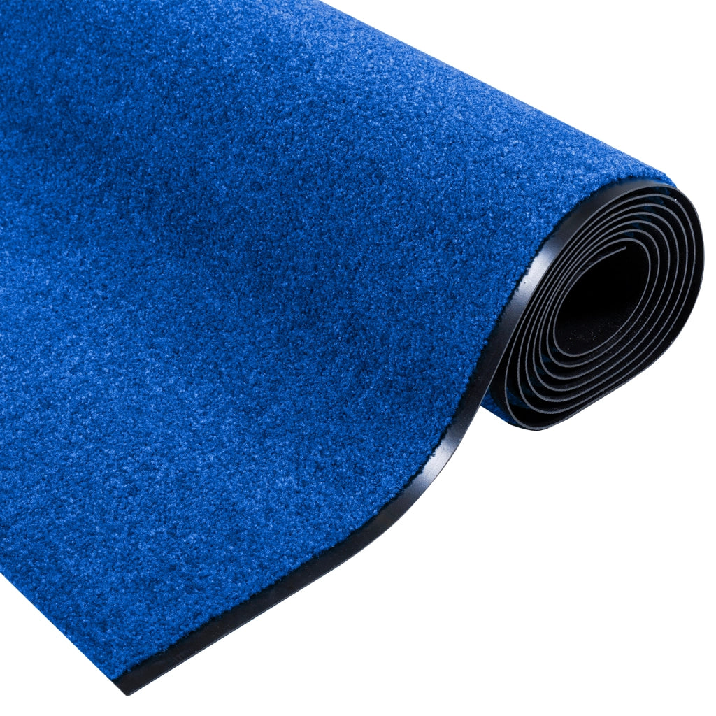 Zerbino Lavabile Blu 120x400 cm di