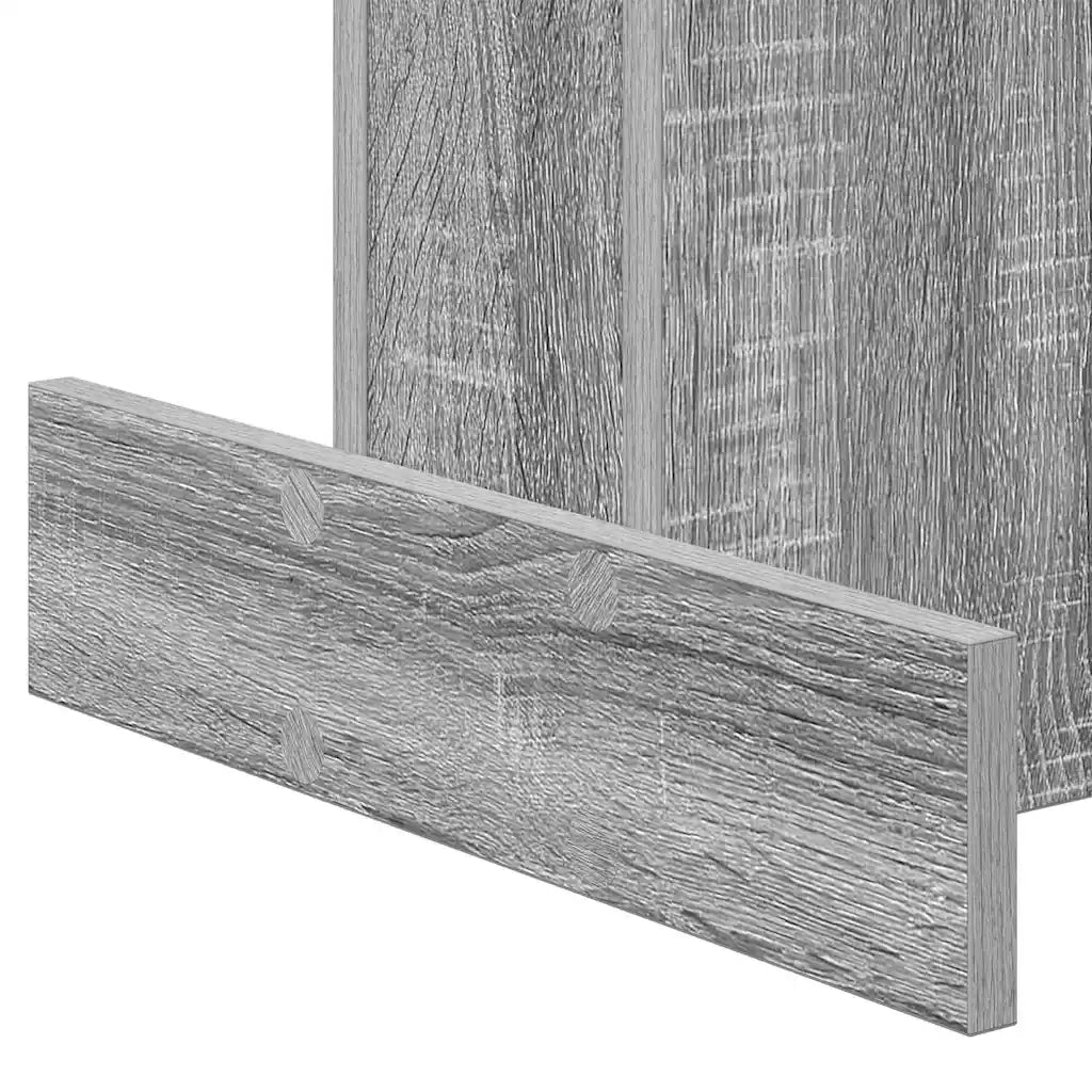 Tavolino Grigio Sonoma 44,5 x 45 x 55 cm Legno multistrato