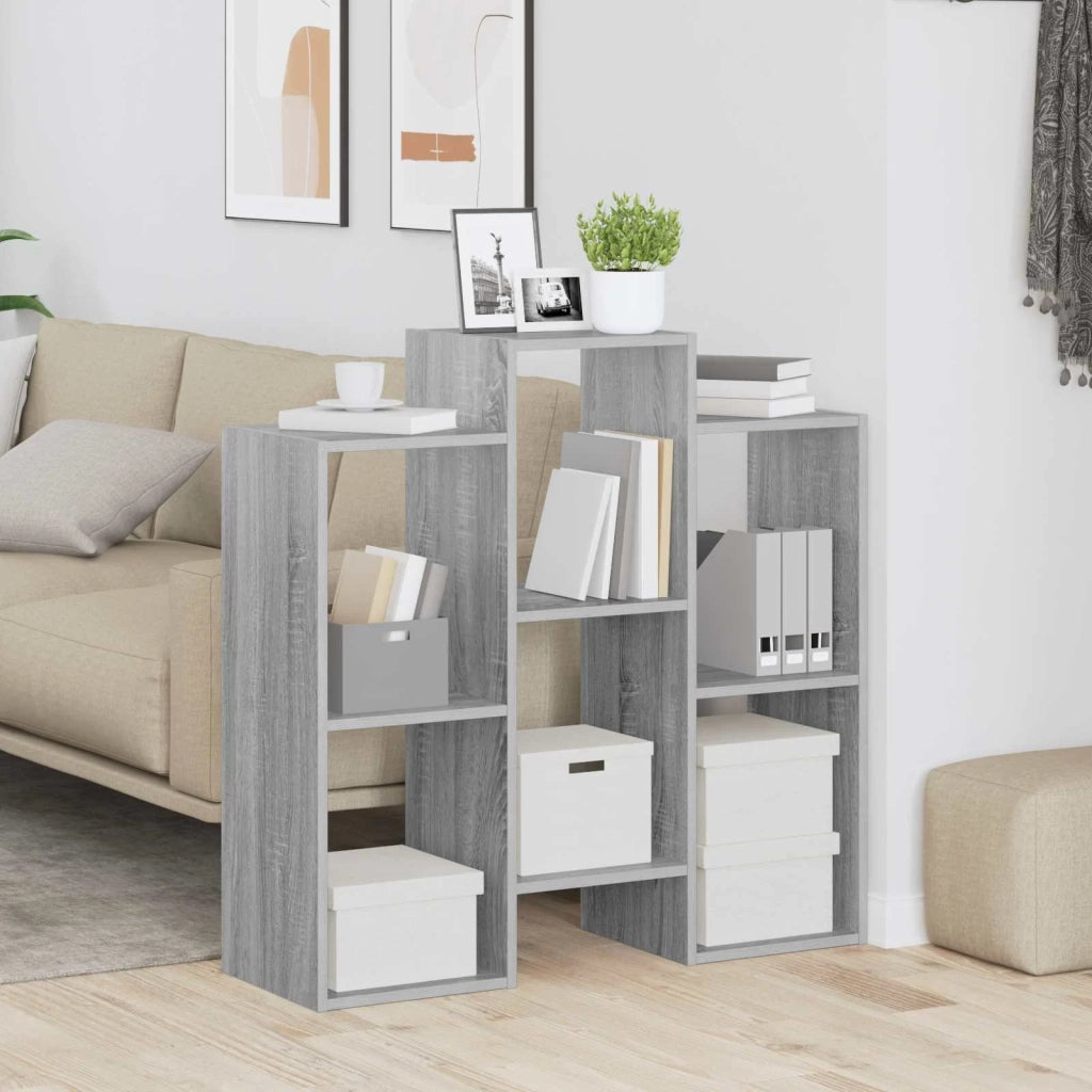 Credenza | Madia | Buffet da pranzo | Armadio da pranzo Grigio Sonoma 90 x 30 x 90 cm