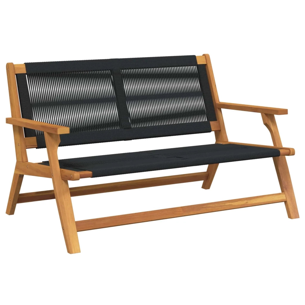 Arredamento da Giardino Nero 122 x 78 x 73 cm 367823