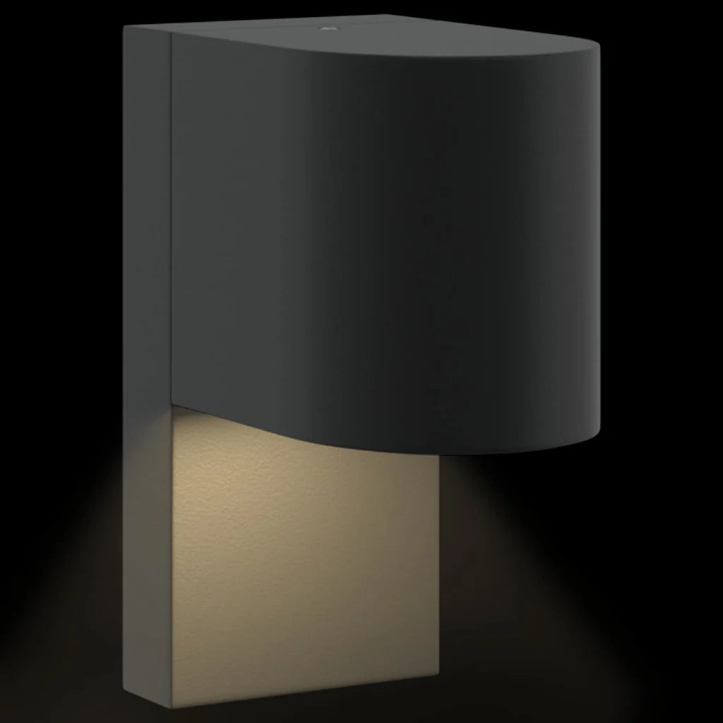 Lampada da Parete Esterna Nero 12 x 7 x 15 cm CFW5157685
