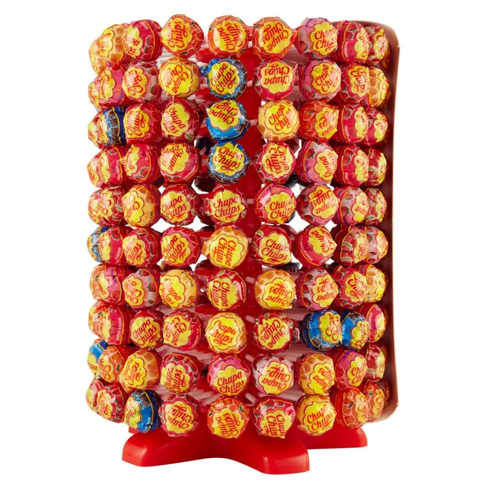 Chupa chups lecca lecca 200 pezzi caramelle gusti assortiti the best of ruota