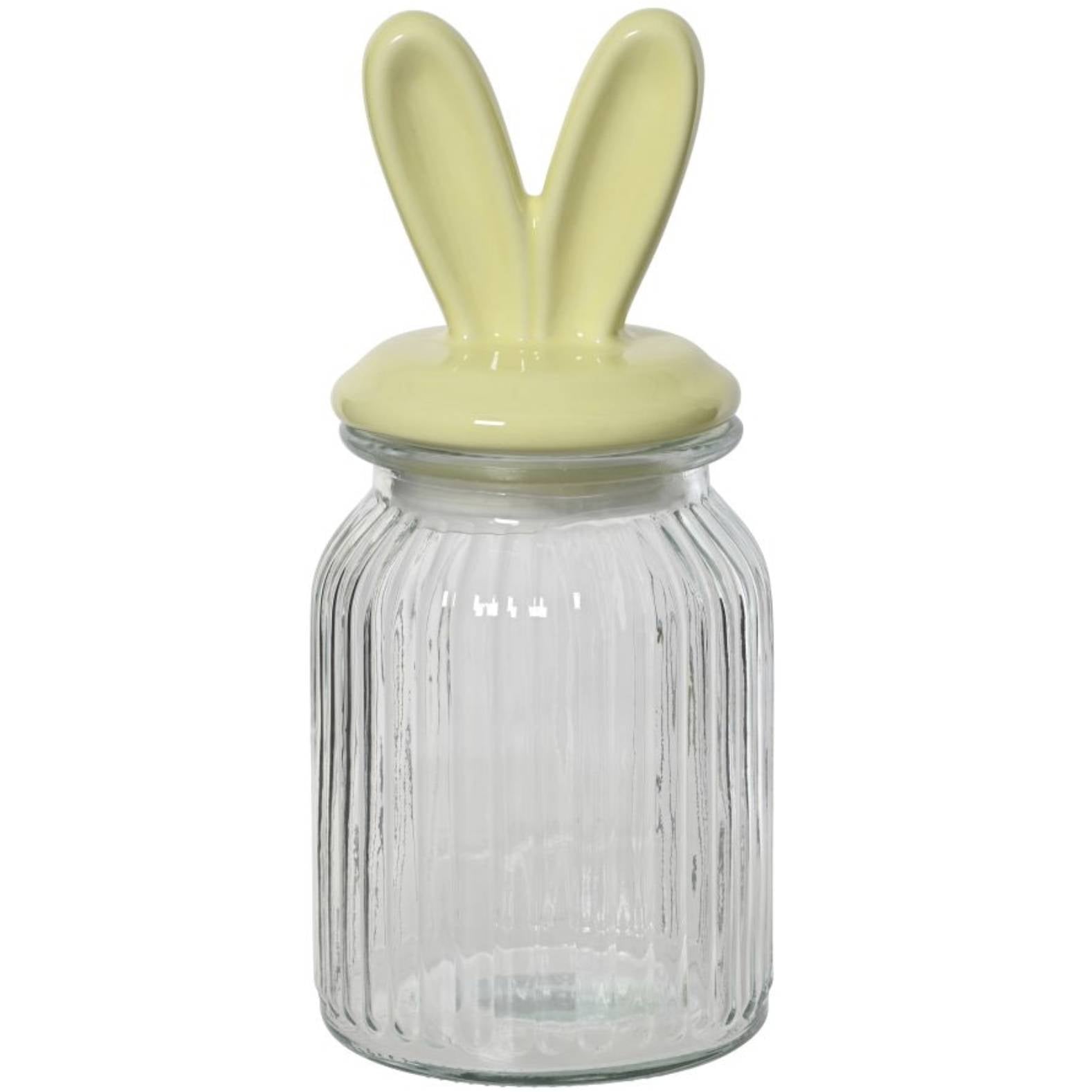 BARATTOLO CON COPERCHIO GIALLO