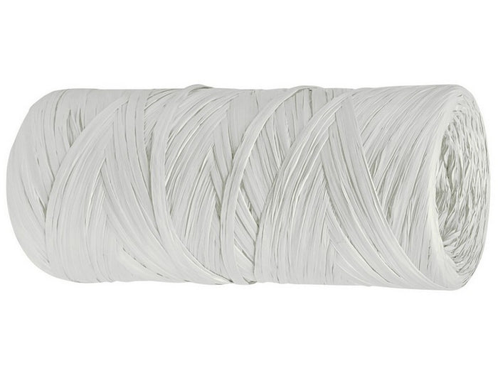 rafia sintetica a conetti col. avorio gr.200 cod:ferx.vit49596