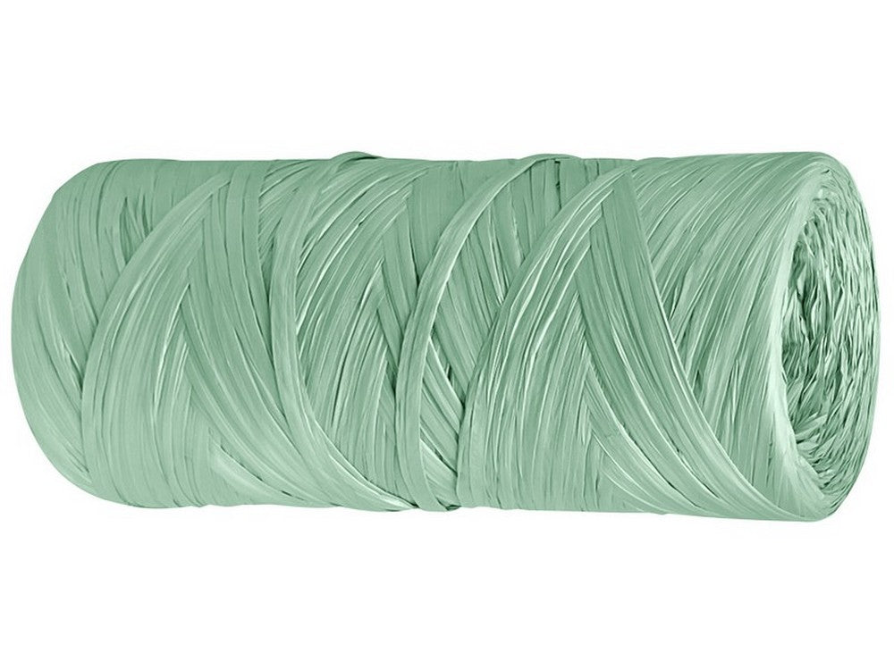 rafia sintetica a conetti col. verde gr.200 cod:ferx.vit49597