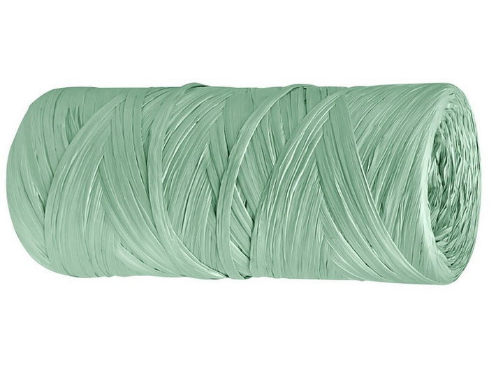 rafia sintetica a conetti col. verde gr.200 cod:ferx.vit49597