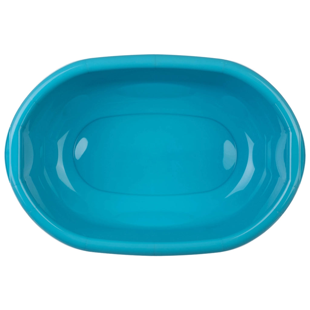Bacinella in plastica KADAX da 20 litri, ovale, con maniglie