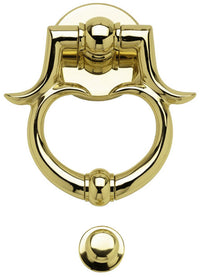 battente barocco ottone lucido verniciato cod:ferx.8194