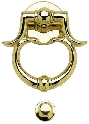 battente barocco ottone lucido verniciato cod:ferx.8194