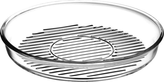 Scheda per microonde e forno a vetro rotondo - 32 cm