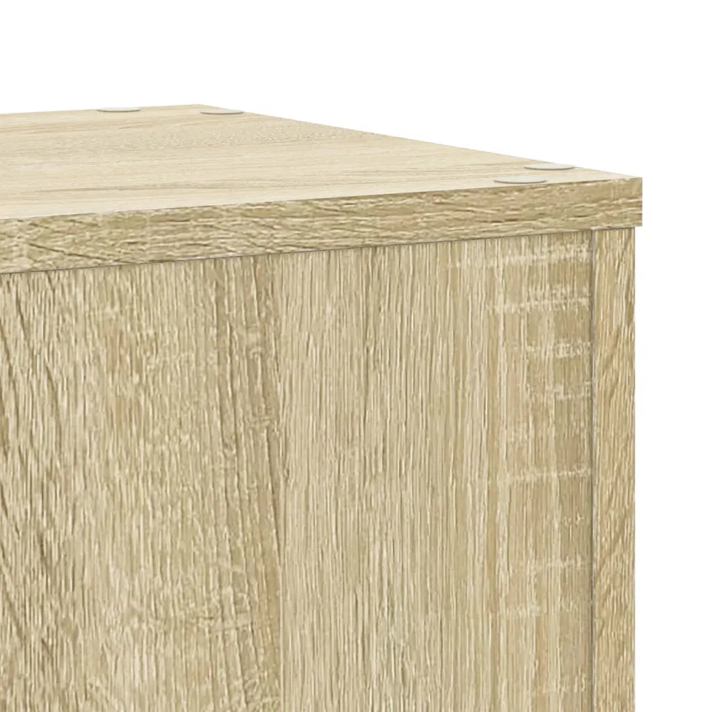 Supporti per Piante 2 pz Rovere 30x30x70 cm in Multistrato