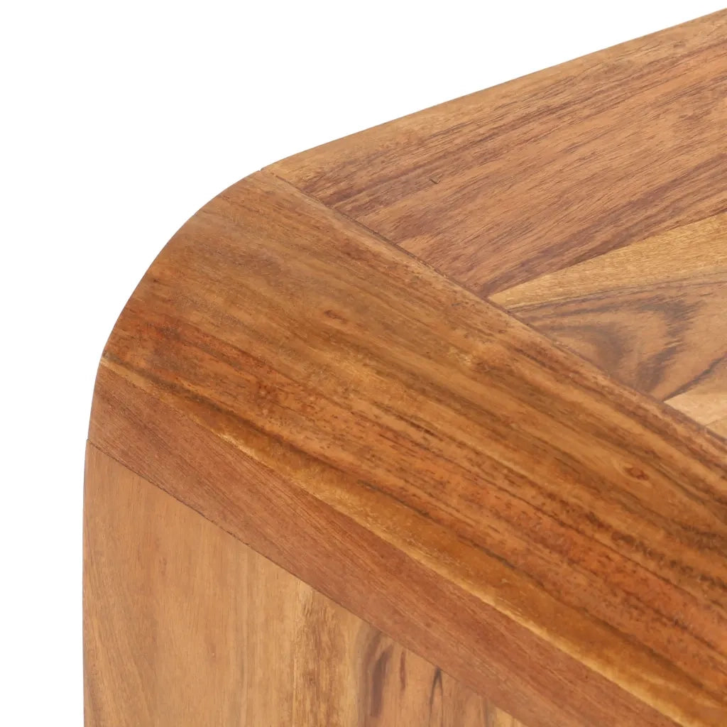 Tavolino da Salotto-Tavolino da soggiorno-Tavolo 90x50x30 cm in Legno Massello d'Acacia