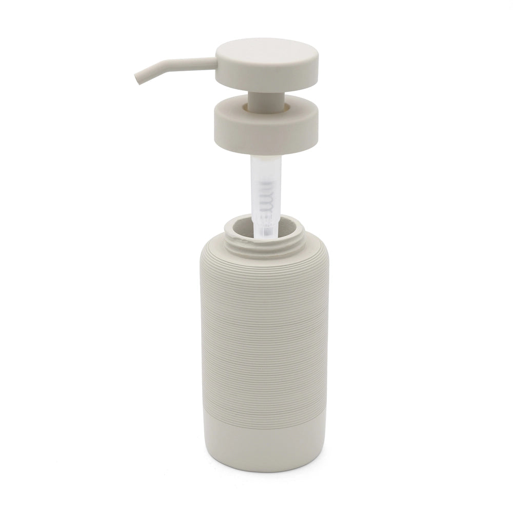Dispenser sapone liquido in poliresina crema Marica