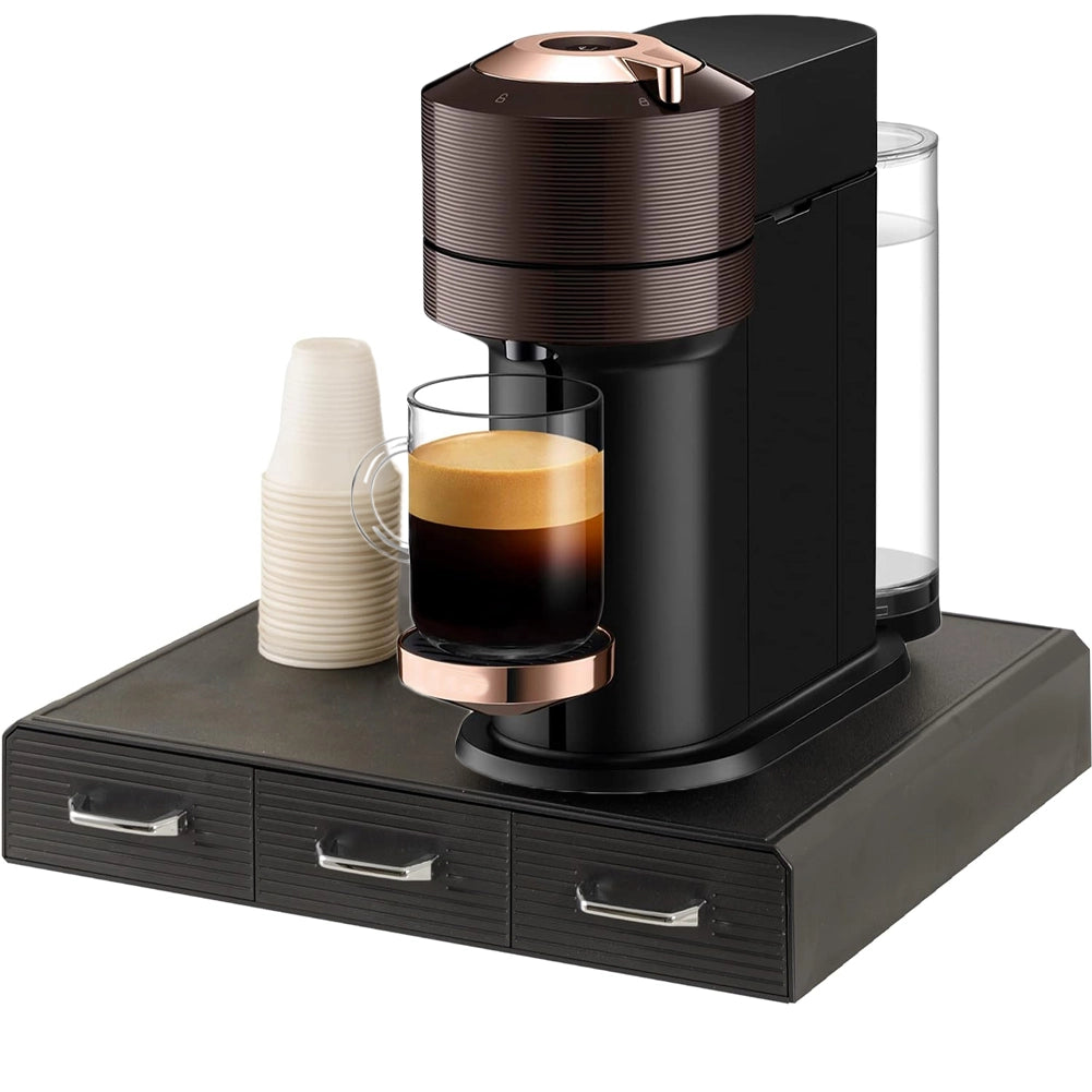 Porta Capsule Caffè Professionale 3 Cassetti Station Organizer Bar Caffetteria