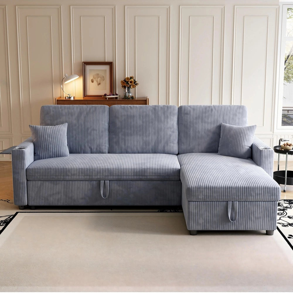 Divano Angolare Letto con Contenitore ¨C Xylo ¨C Modulare, Chaise Longue