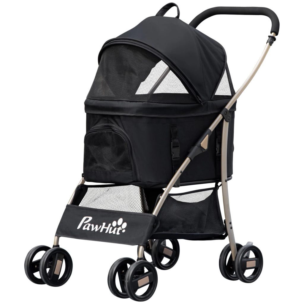 Trasportino per cani 2 in 1 pieghevole con borsa ¨C zephmum ¨C 82x49.5x98 cm