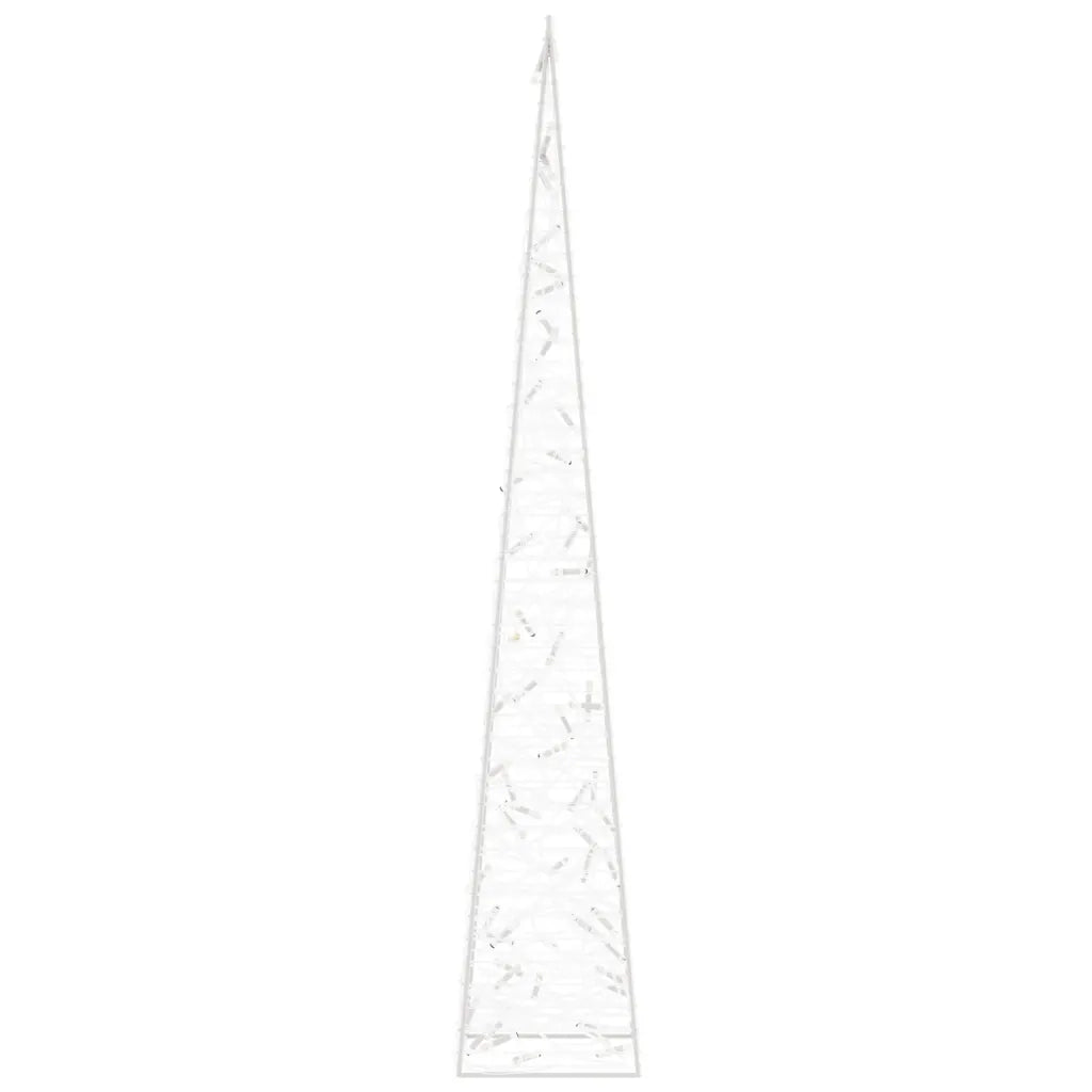 Cono di Luce LED Decorativo Acrilico Blu 120 cm 328965