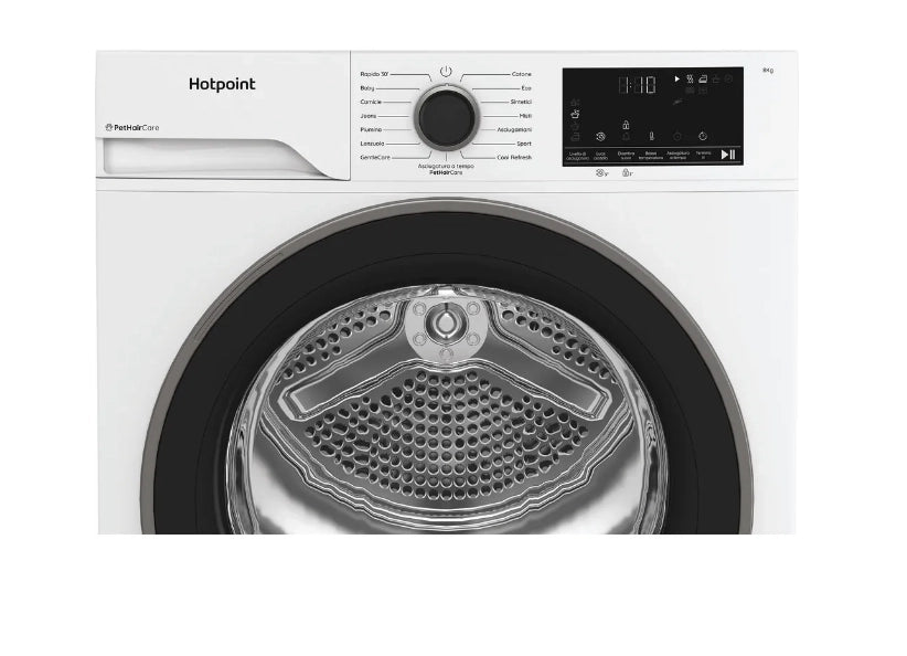 Hotpoint Ariston Asciugatrice slim a pompa di calore , 8 kg - HPT 83D BS IT - Délica