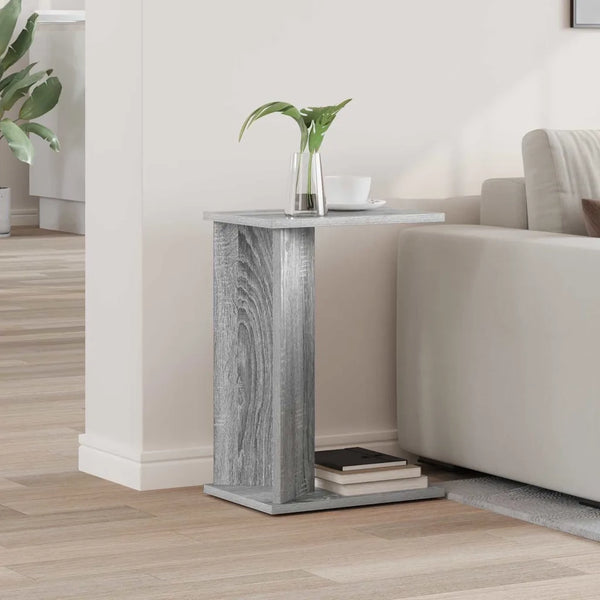 Tavolino Grigio Sonoma 35 x 25 x 50 cm Legno multistrato