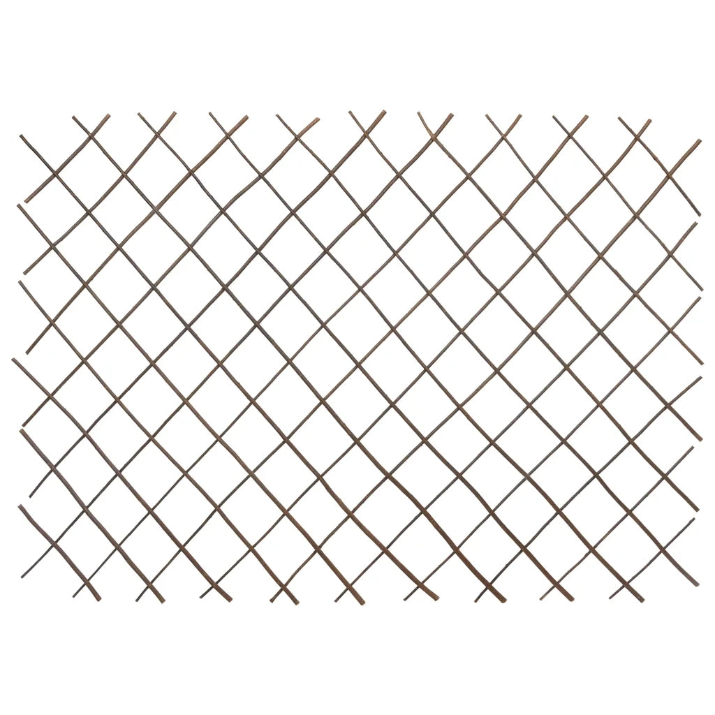 Recinzione a Traliccio in Salice 5 pz 180x120 cm 147760
