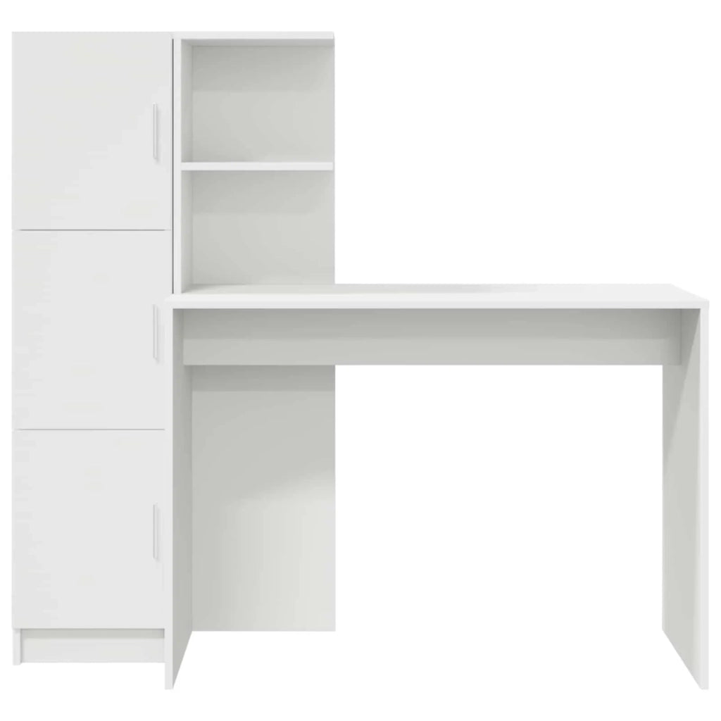 Scrivania 2 pcs Bianco 3337289