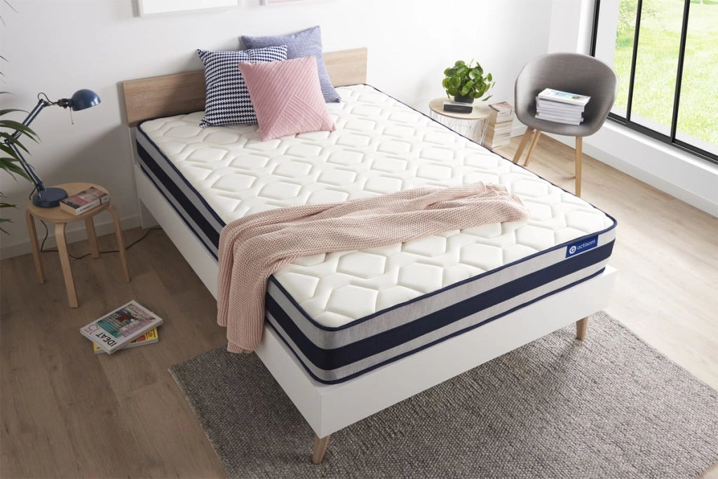 Materasso Actilatex ergo 120x190cm - Spessore : 24cm - Lattice e memory foam - Rigido