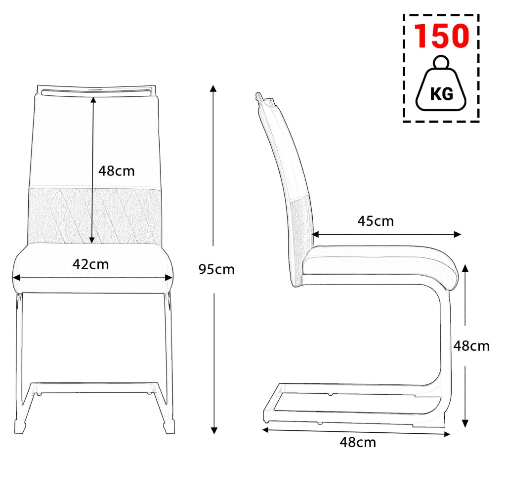 Sedia moderna grigia ergonomica con schienale imbottito