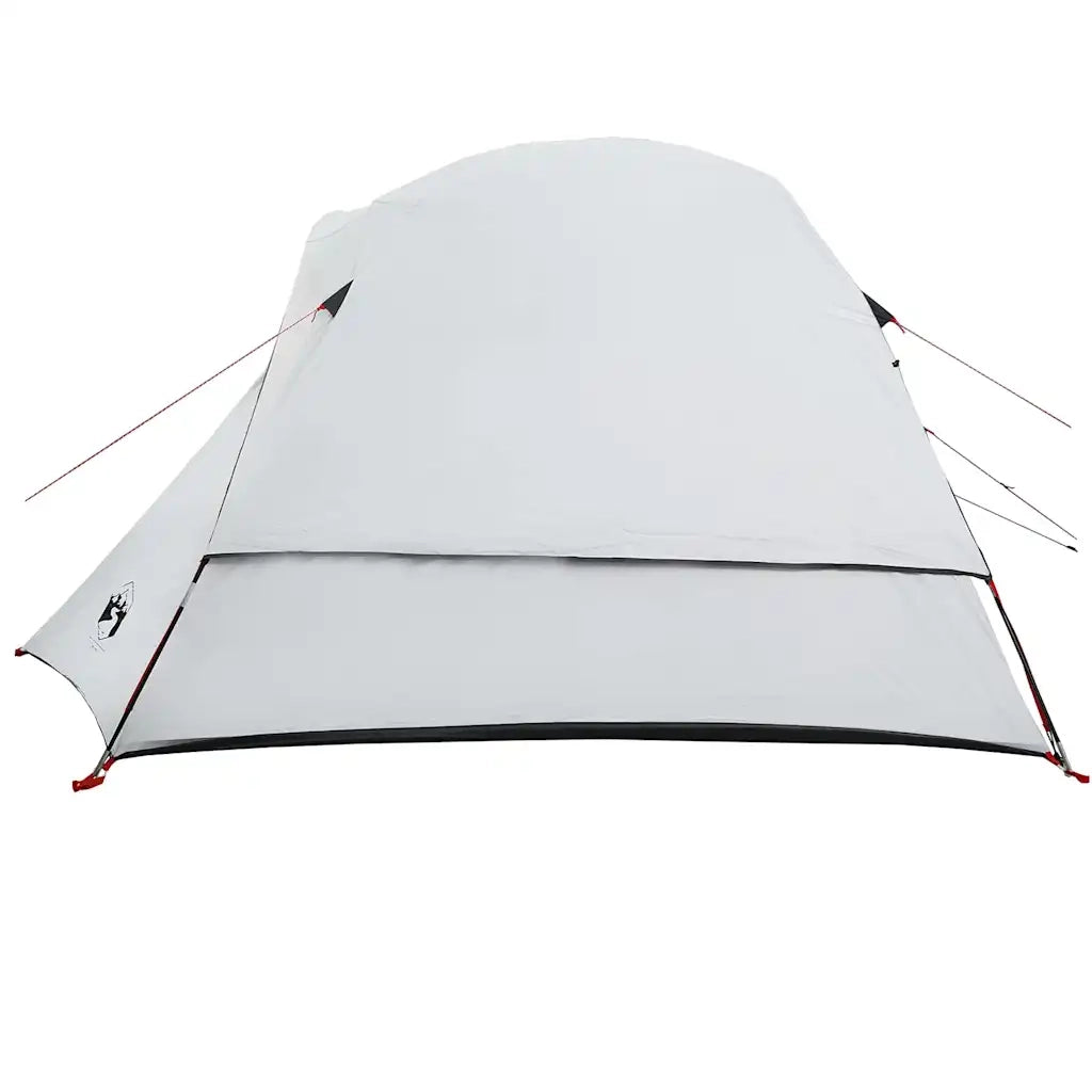 Tenda Familiare Cabina 6 Persone Bianca Tessuto Impermeabile 4009565
