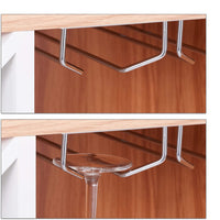 Cantinetta vino con ripiano grande per 8 bottiglie e portabicchieri marrone 13_0001277_2