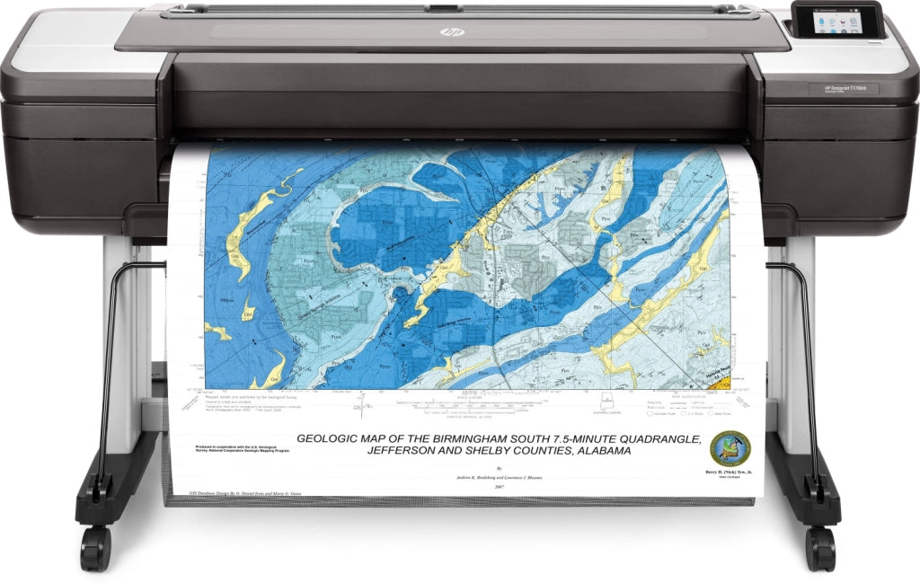 Hp designjet stampante t1700dr postscript da 44" - 1VD88A#B19