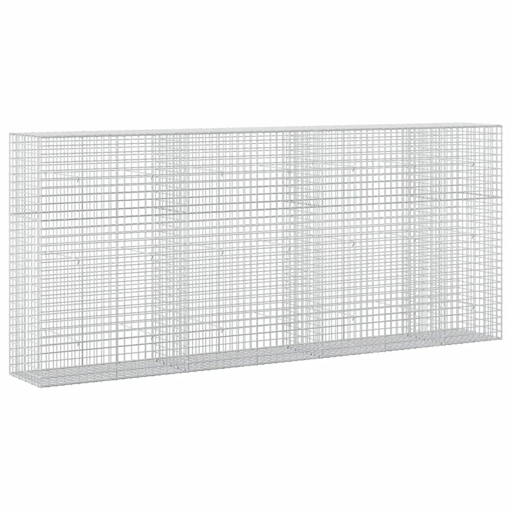 Gabione con filo da 5 mm e rete da 5x5 cm 350x50x150 cm 3464281