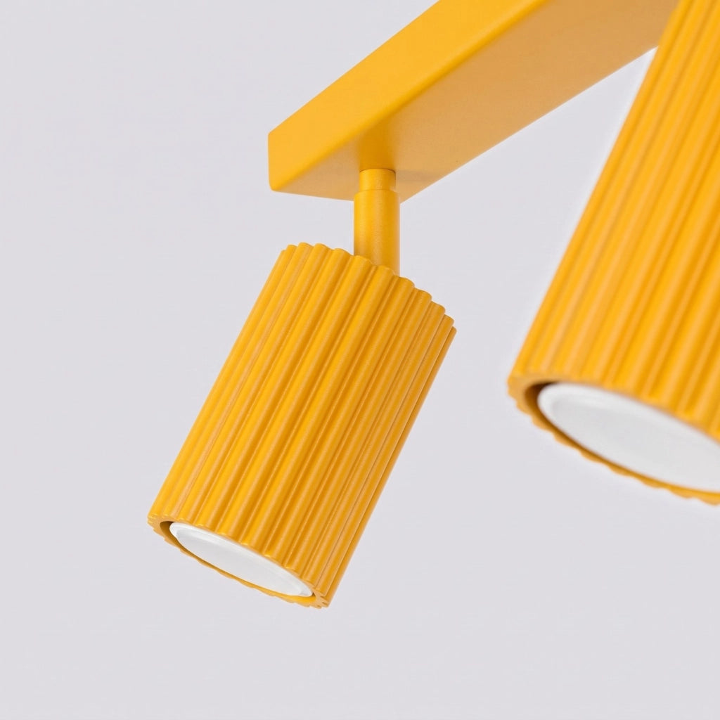 Plafoniera KARBON 2 giallo
