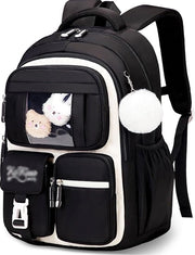 Borsa per bambine, borsa respirante per bambine, 1-5^ classe, borsa scolastica informale per bambini, scuola elementare, scuola secondaria