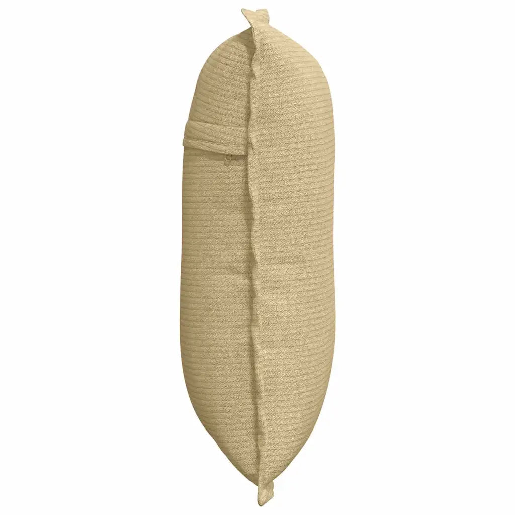 Cuscino per Schiena Grigio Verde 50 x 45 cm Tessuto in Cords