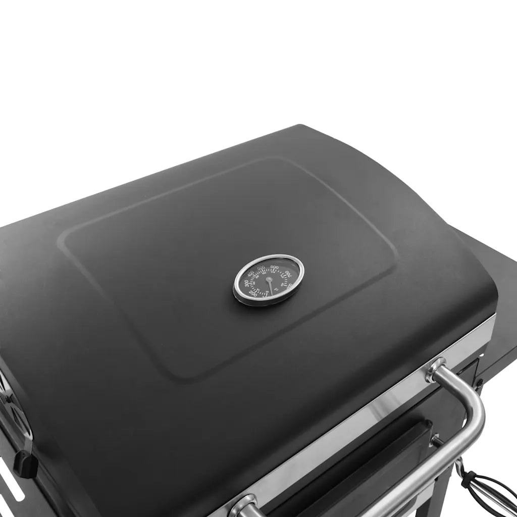 Barbecue a Carbonella con Ripiano Inferiore Nero CFW2656955