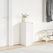 vidaXL Scarpiera Bianca 29,5x34x76 cm in Legno Multistrato