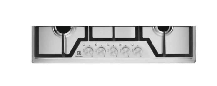 Electrolux KGS7536SX Piano cottura a gas Serie 600 Slim Line 75cm