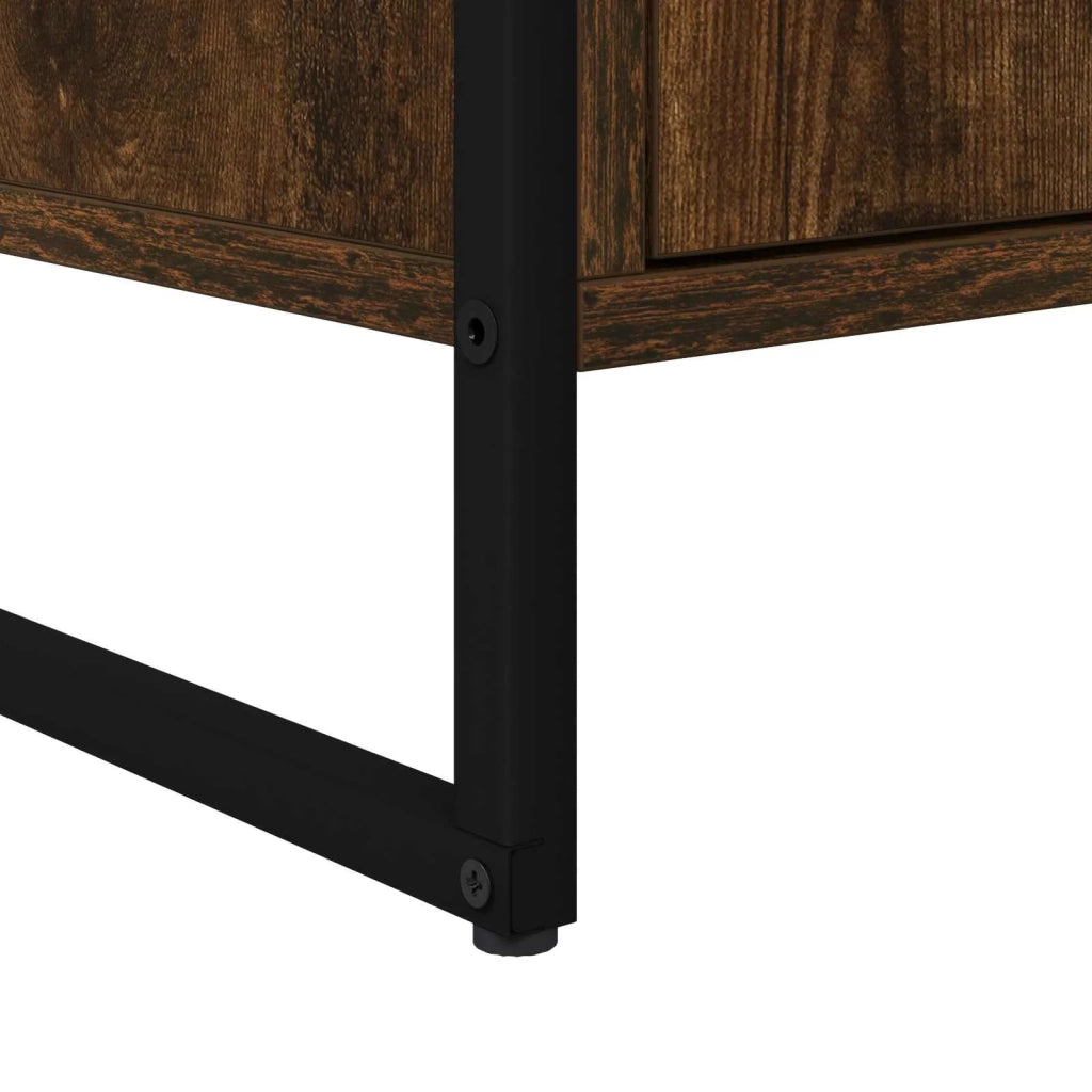Mobile TV Quercia Fumosa 140 x 36 x 49.5 cm Legno multistrato 886512